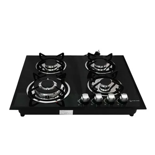 Plaque de Cuisson STARONE 4 Feux Verre 60 Cm -Noir Plaque de Cuisson STARONE 4 Feux Verre 60 Cm -Noir