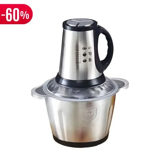 Hachoir GOLDEN HOUSE 1200W 3L Inox