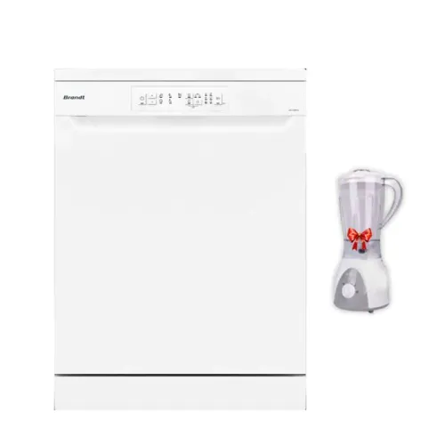 Lave vaisselle BRANDT 13 Couverts  DFH135TW Blanc + Blender Gratuit