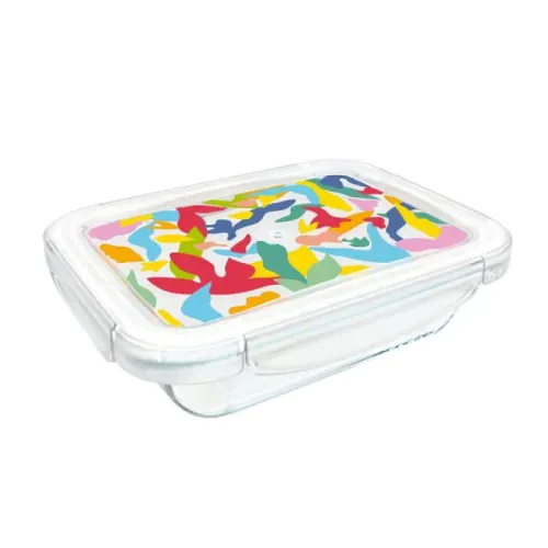 Boîte de Conservation Rectangulaire PYREX  0,8l En Verre