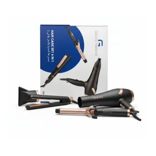 Pack Beauté 6en1 GALAXY NATUREL GN-606 Noir Pack Beauté 6en1 GALAXY NATUREL GN-606 Noir