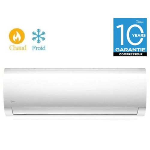 Climatiseur Midea Chaud Froid 9000 BTU - Garantie 3ans