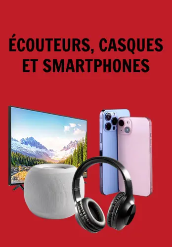 Offre DARTY : Ecouteurs, casques, smartphones et smart TV