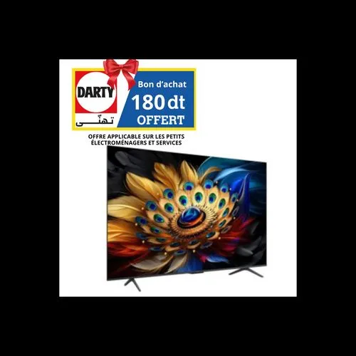 TV 50" QLED TCL 50C655 UHD GOOGLE TV