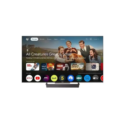 TV 4K QLED TELEFUNKEN 75 GOOGLE TV G4E REC INTEG