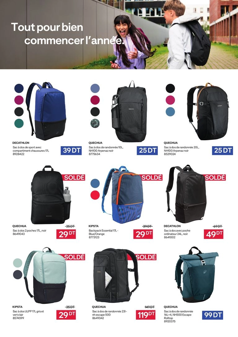 Catalogue Décathlon - C'est la rentrée