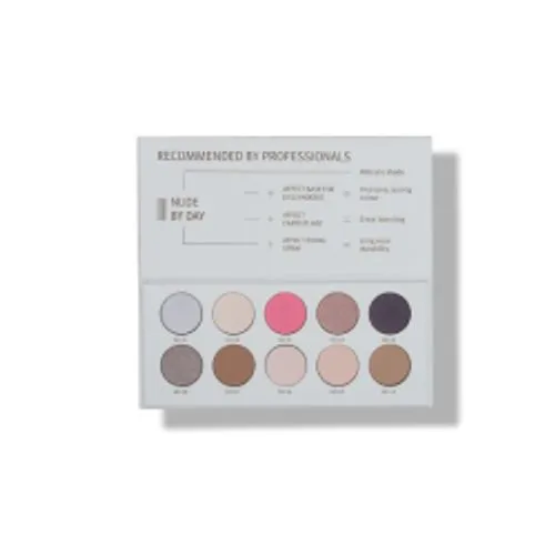 nude by day pressed eyeshadows palette