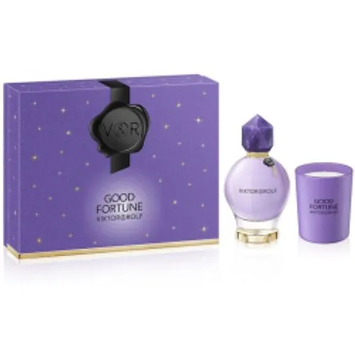 coffret good fortune edp 90ml+bougie parfumee