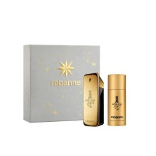 coffret rabanne 1 million edt 100 ml + deo 150 ml coffret rabanne 1 million edt 100 ml + deo 150 ml
