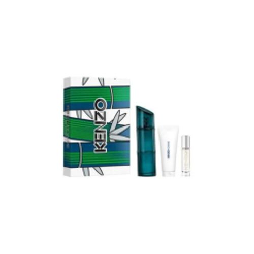 kenzo coffret homme edt 110ml+gel douche 75ml+vaporisateur