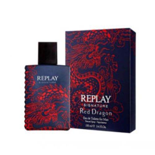 replay signature red dragon for man eau de toilette replay signature red dragon for man eau de toilette