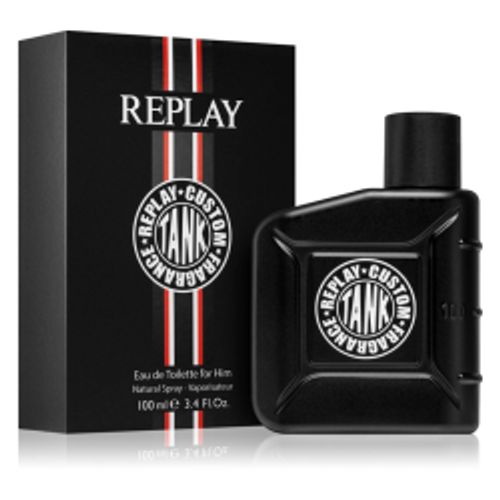 replay # tank custom for him eau de toilette replay # tank custom for him eau de toilette