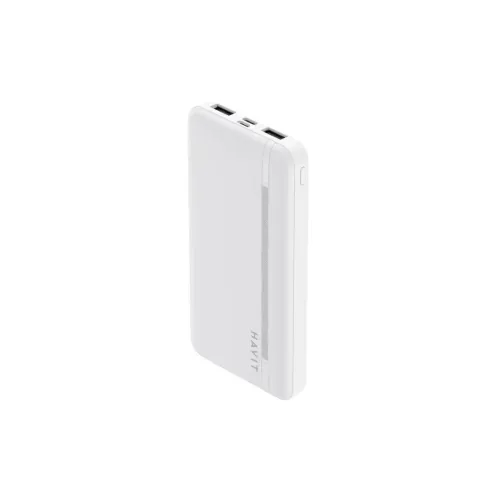 POWER BANK HAVIT PB89 10000mAh 18.5 W BLANC POWER BANK HAVIT PB89 10000mAh 18.5 W BLANC