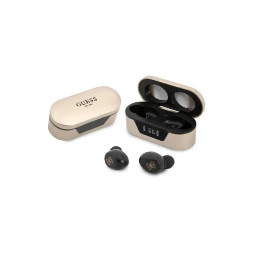 Écouteurs Stéréo Gold Guess True Wireless Triangle Écouteurs Stéréo Gold Guess True Wireless Triangle