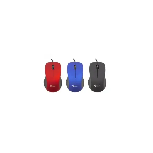 Souris Optique SBOX Noir/Bleu/Rouge Souris Optique SBOX Noir/Bleu/Rouge