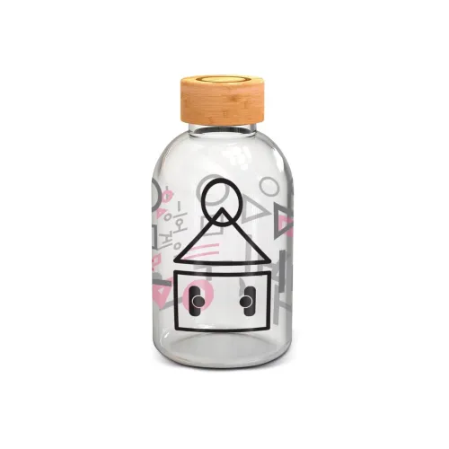 SMALL GLASS BOTTLE - SQUID GAME SMALL GLASS BOTTLE - SQUID GAME