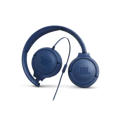Casque filaire JBL T500 BLEU Casque filaire JBL T500 BLEU