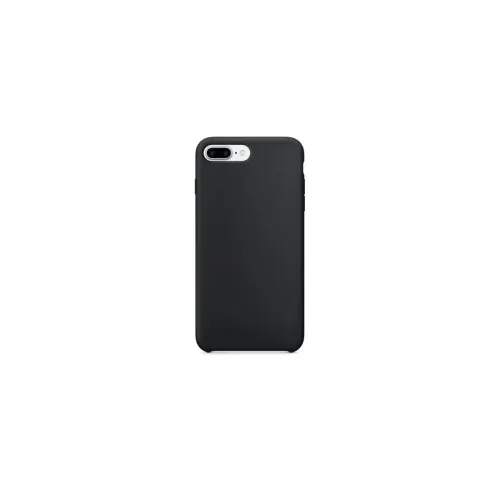COQUE EN SILICONE POUR iPHONE 8 PLUS/7 PLUS-NOIRE COQUE EN SILICONE POUR iPHONE 8 PLUS/7 PLUS-NOIRE