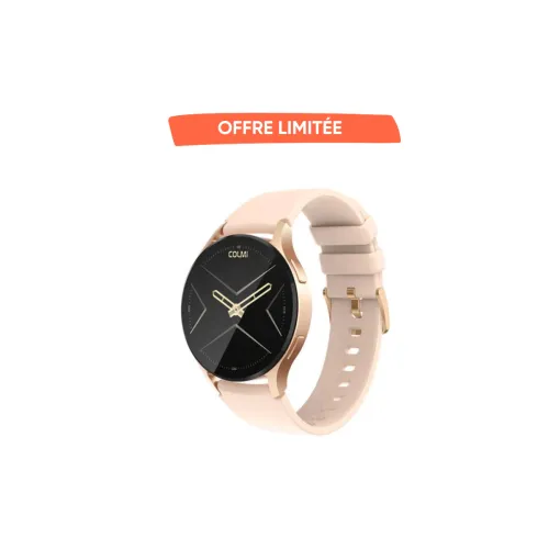 MONTRE CONNECTEE COLMI I28 ULTRA GOLD SILICONE