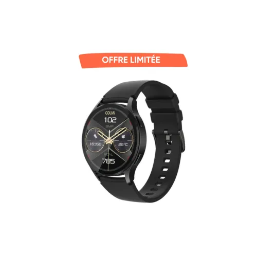 MONTRE CONNECTEE COLMI I28 ULTRA NOIR SILICONE