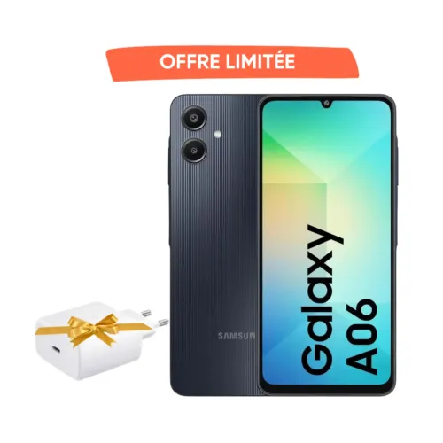 SMARTPHONE SAMSUNG GALAXY A06&nbsp;4+64 GB BLACK