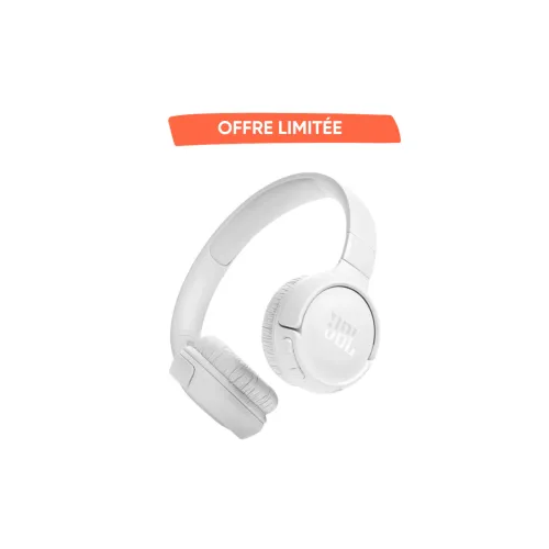 Casque JBL T520 BT BLANC