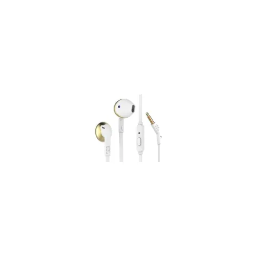 Ecouteurs/MICRO JBL T205 BLANC/OR Ecouteurs/MICRO JBL T205 BLANC/OR