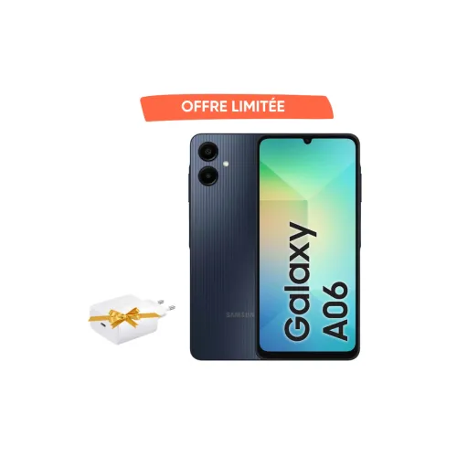 SMARTPHONE SAMSUNG GALAXY A06 5G 464 BLACK SMARTPHONE SAMSUNG GALAXY A06 5G 464 BLACK