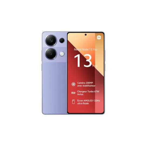 SMARTPHONE XIAOMI REDMI NOTE 13 PRO+ " 12/512" PUR SMARTPHONE XIAOMI REDMI NOTE 13 PRO+ " 12/512" PUR