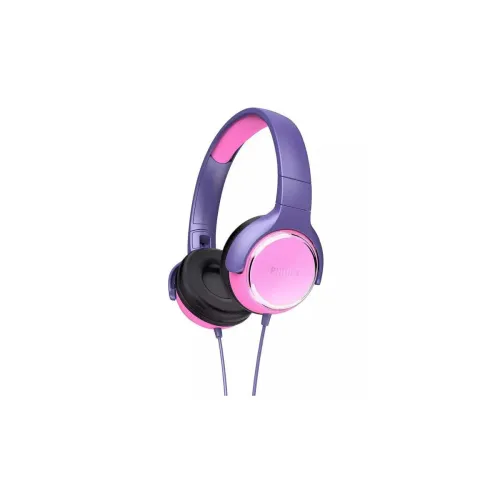 Casque filaire avec Micro (Violet/Rose)