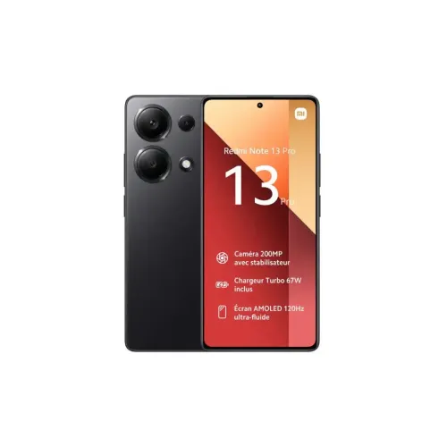 SMARTPHONE XIAOMI REDMI NOTE 13 PRO " 12/512" BLAC