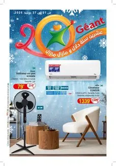 Catalogue Géant - Spécial Froid Offres valables du 01 AU 27 JUILLET 2025