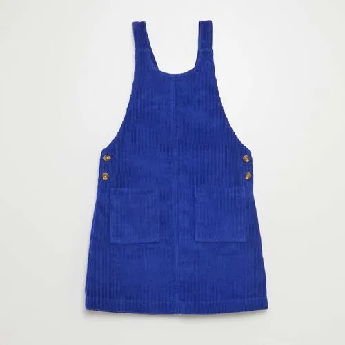 robe salopette en velours côtelé bleu robe salopette en velours côtelé bleu