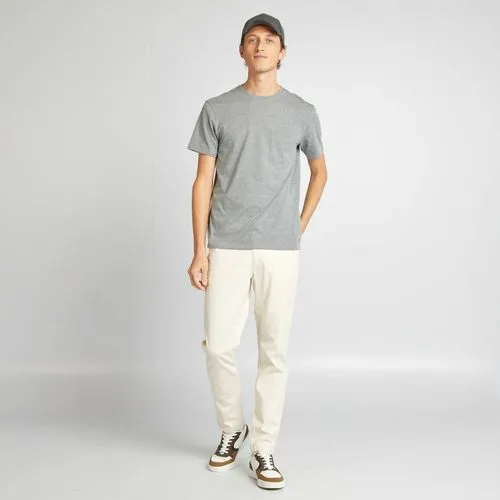 pantalon en dobby undyed undyed pantalon en dobby undyed undyed