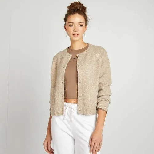 gilet chaud avec poches beige gilet chaud avec poches beige
