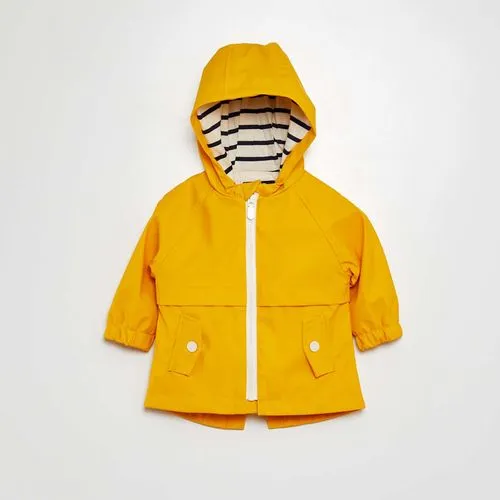 parka à capuche jaune parka à capuche jaune
