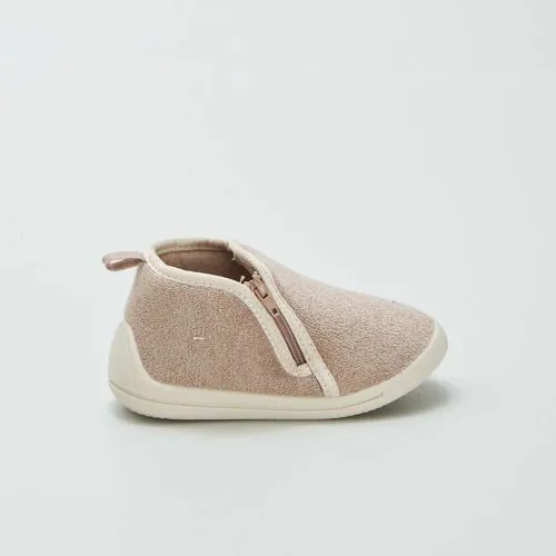 chaussons boots beige chaussons boots beige