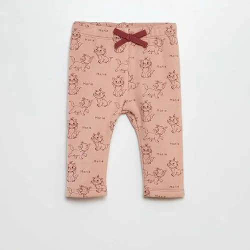 legging 'disney' en molleton léger 'marie' rose legging 'disney' en molleton léger 'marie' rose