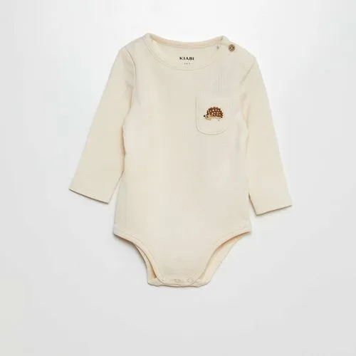 body en maille gaufrée beige body en maille gaufrée beige