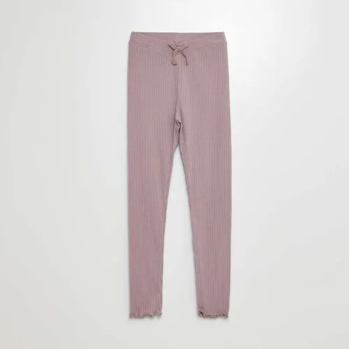 legging côtelé violet legging côtelé violet