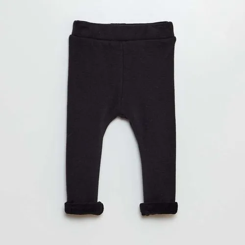 legging en maille noir