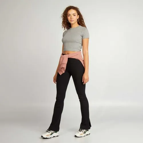 legging long coupe flair noir