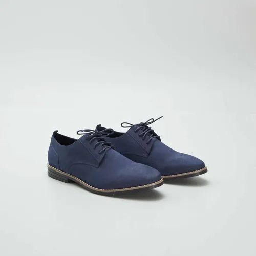 chaussures de ville en suédine bleu chaussures de ville en suédine bleu