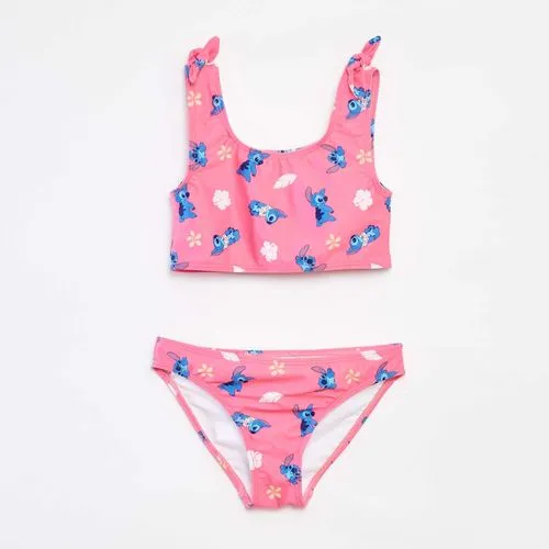 maillot de bain avec nœuds 'stitch' 'disney' - 2 pièces rose maillot de bain avec nœuds 'stitch' 'disney' - 2 pièces rose