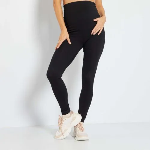 legging grossesse en maille extensible noir legging grossesse en maille extensible noir