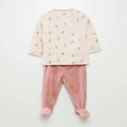 ensemble pyjama en velours blanc ensemble pyjama en velours blanc