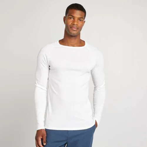 lot de 2 t-shirts en coton blanc lot de 2 t-shirts en coton blanc
