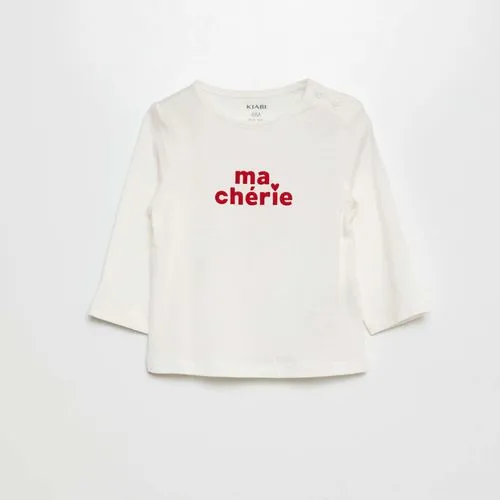 tee-shirt à message blanc tee-shirt à message blanc