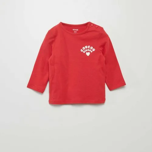 tee-shirt à message rouge tee-shirt à message rouge