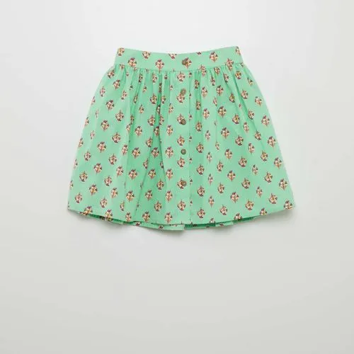 jupe en lin mélangé vert jupe en lin mélangé vert